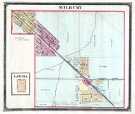 Milbury, Latcha, Lucas County and Part of Wood County 1875 Including Toledo